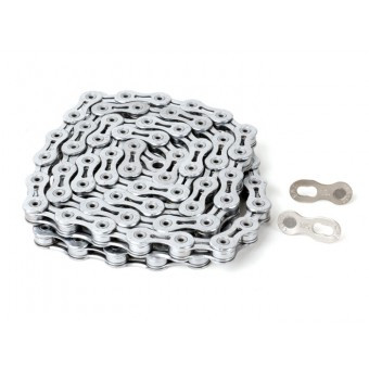 KMC - Chain - X10SL 1/2"X11/128" 116 Links Silver Chain