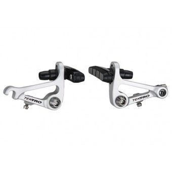 Tektro - Canti Brake Forged Aluminum With 720.12 Adjustable Cartridge Pads 1246A Straddle Cable Carry - Cantilever Brakes