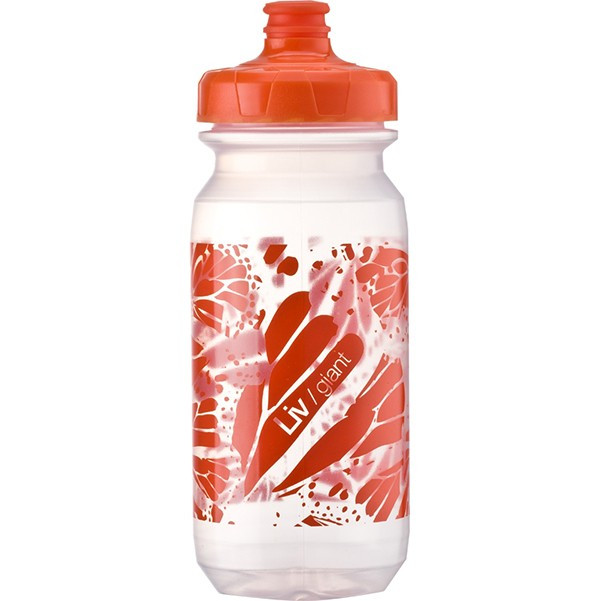 LIV Water Bottle Transparent/Orange