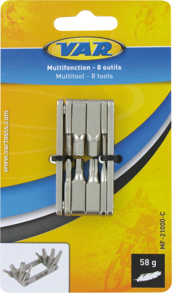 Var Micro Multi-tool 8 Functions - Carded