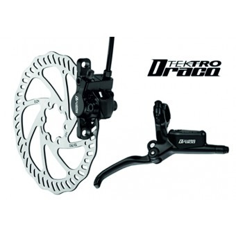 Tektro Hydraulic Disc Brakes Draco 2-R-160 W