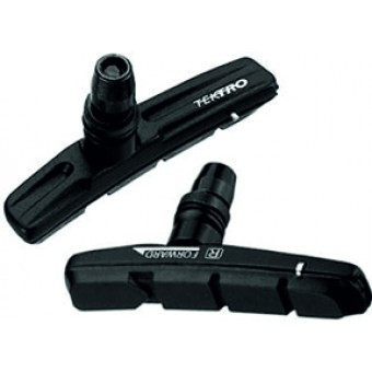 Tektro - for Linear Pull Brakes & Alu Rims - 72mm Length With Threaded Posts - Brake Shoes