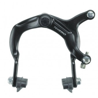 Tektro - Forged Aluminum Caliper Brake With 985.14 (55mm) Pads for Front Wheel. - Brake Arms