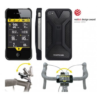 Topeak - Ride Case Compatible With IPhone 4/4s - Ride Case
