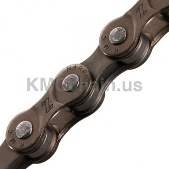 KMC - Chain - Z51 1/2"X3/32" 116 Links Brown Chain